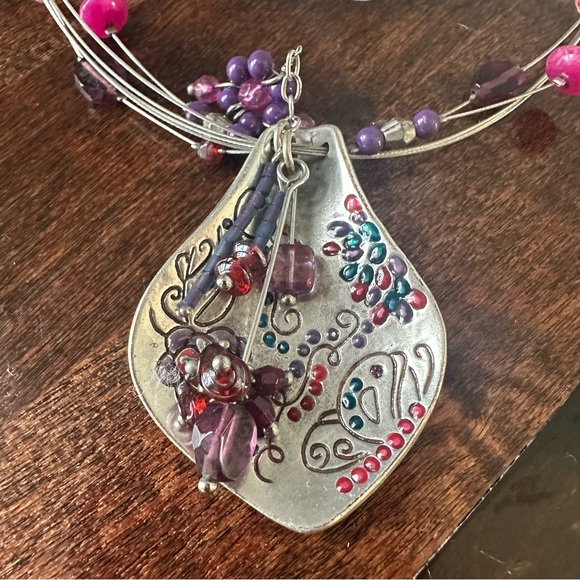 NWT Chicos necklace & earring set - Picture 4 of 9